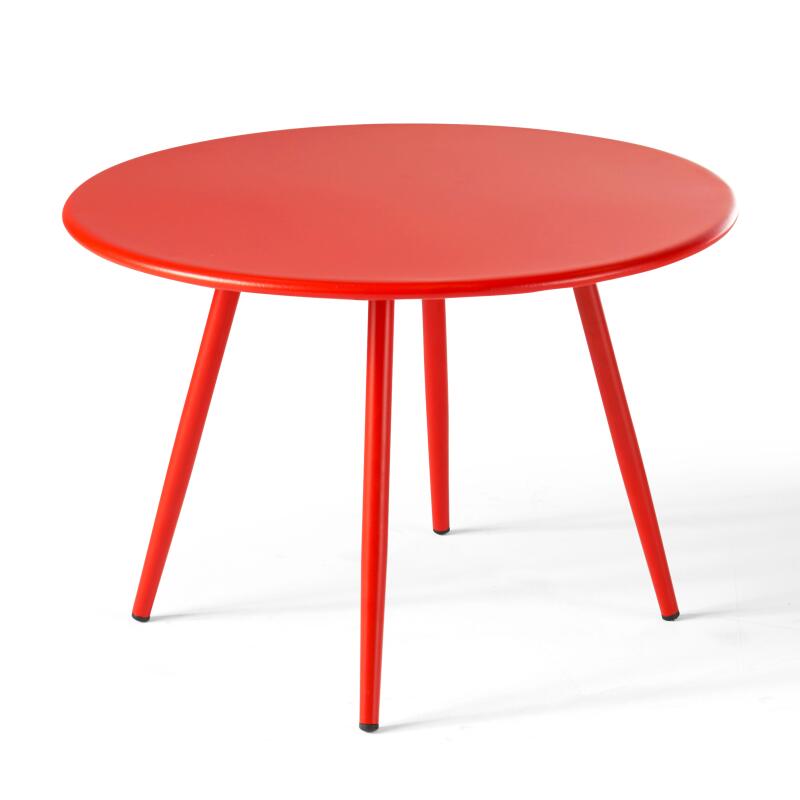 Tavolina da salotto da giardino rotondo Ø40 x 29,5 cm