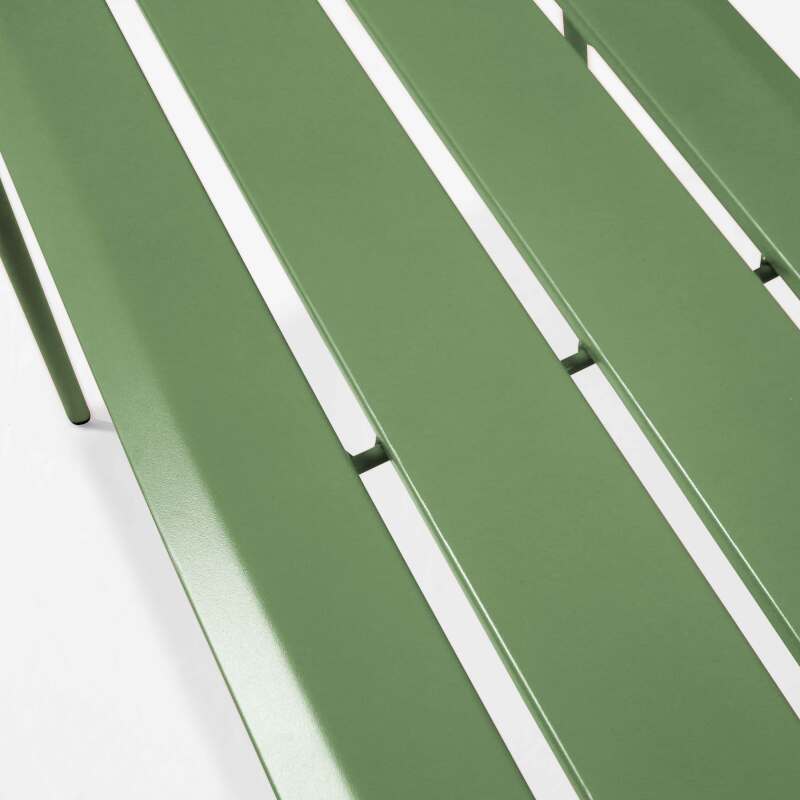 Panca da giardino in acciaio verniciato a polvere (3/5)