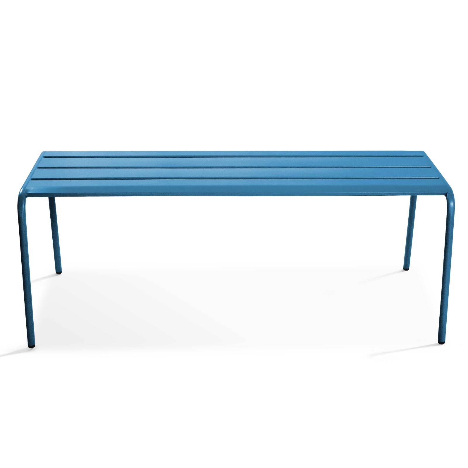 Panca da giardino in acciaio verniciato a polvere