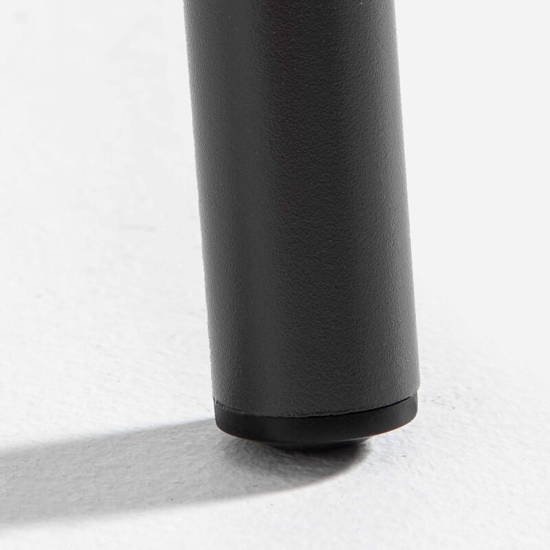 Tavolo da giardino quadrato in metallo (70 x 70 cm)