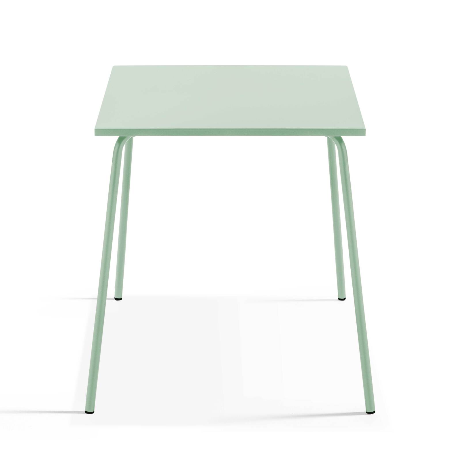 Tavolo da giardino quadrato in metallo (70 x 70 cm)