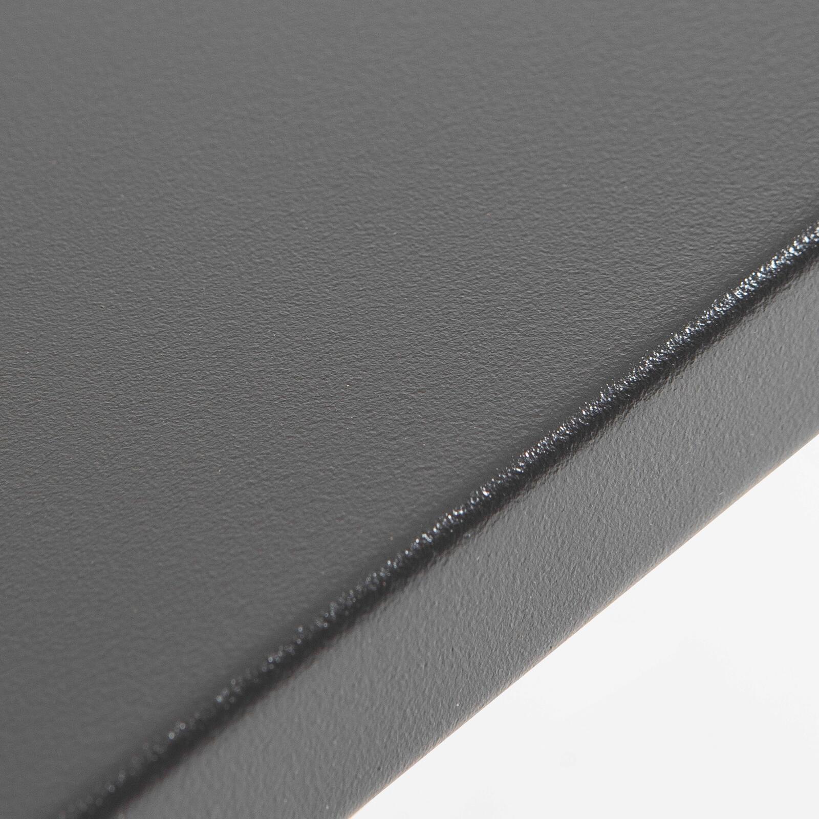 Tavolo da giardino quadrato 120 x 120 cm e 4 panche in metallo Tavolo da giardino quadrato 120 x 120 cm e 4 panche in metallo