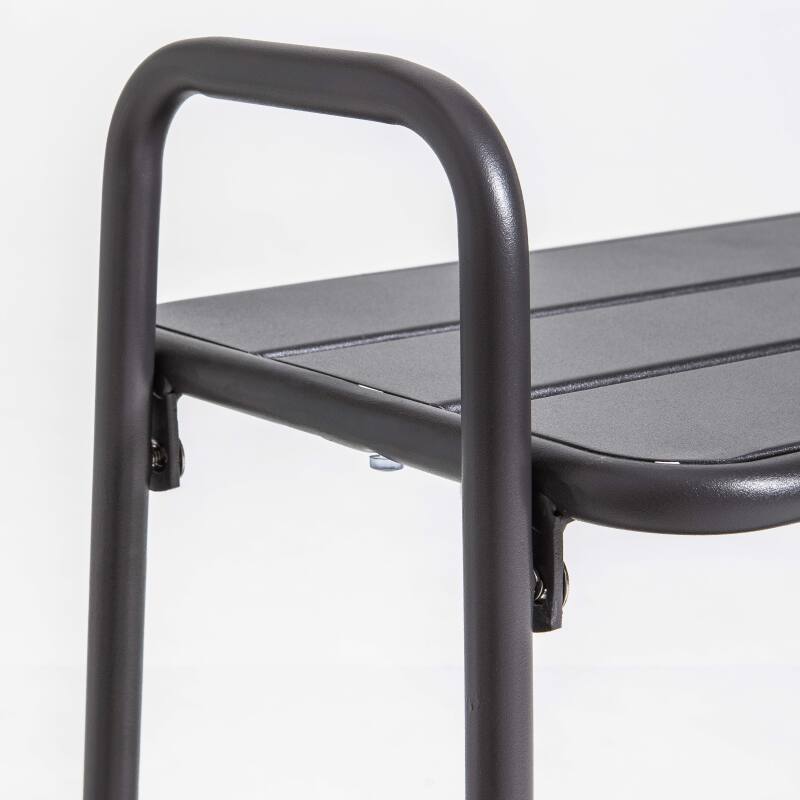 Mensola da giardino in acciaio verniciato a polvere