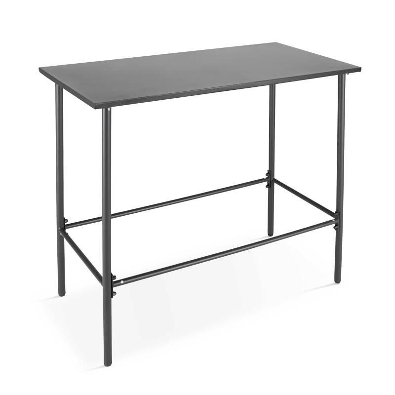 Set tavolo alto rettangolare + 4 seggioloni