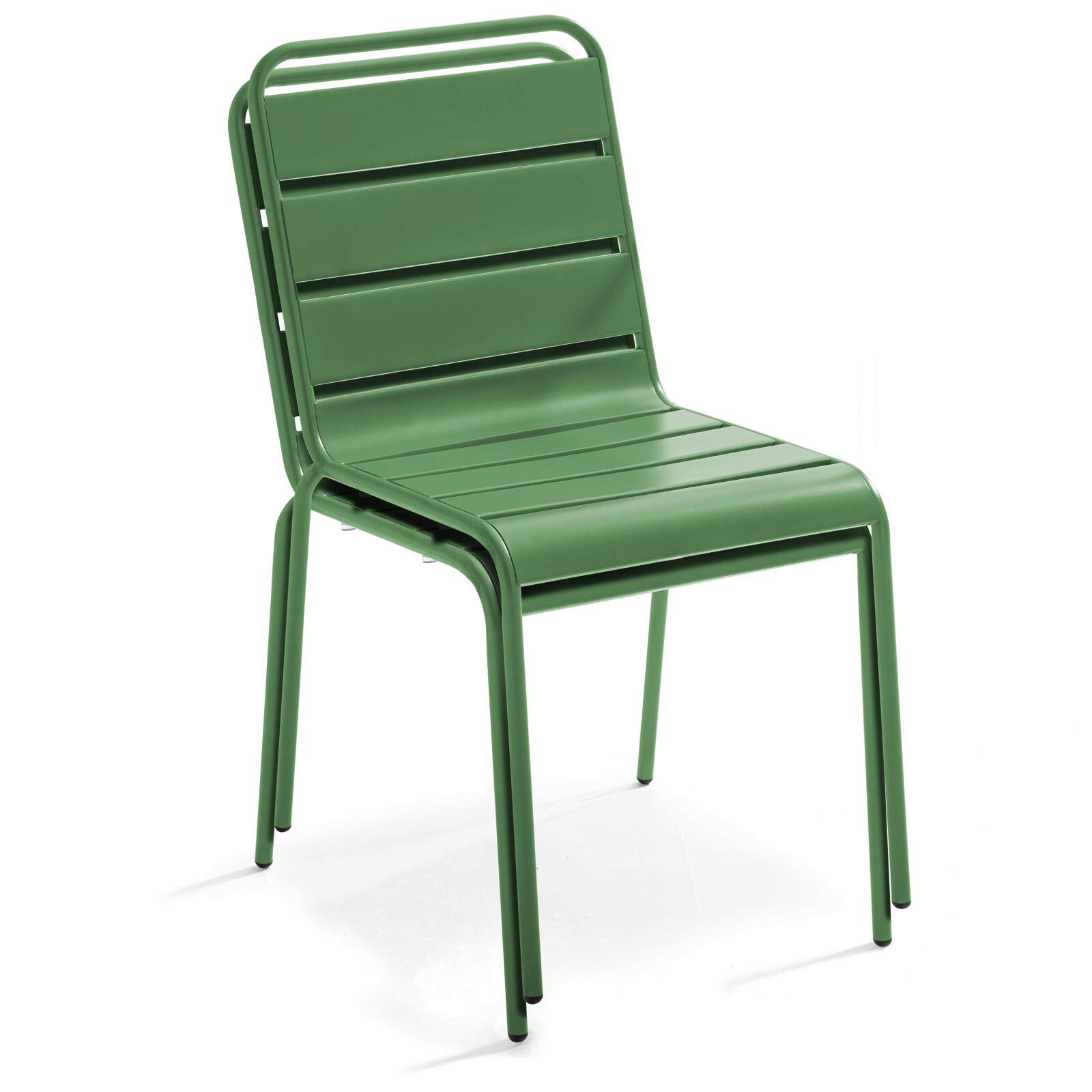 Tavolo da giardino rettangolare 180 x 90 cm e 8 sedie in metallo non corrispondenti