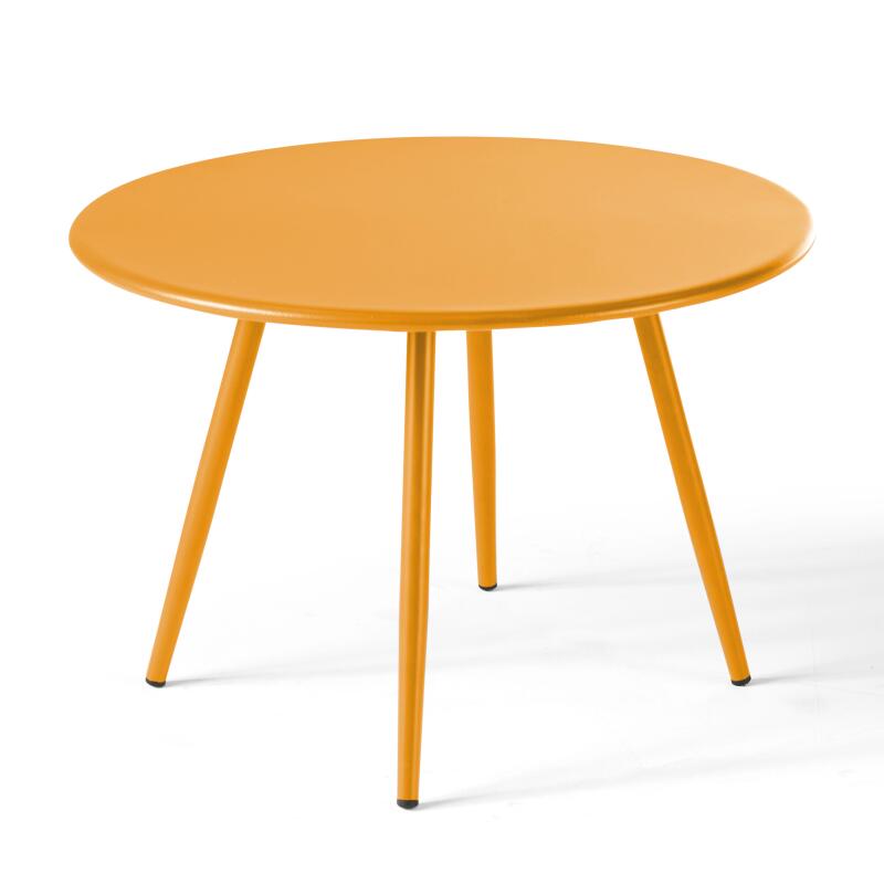 Tavolina da salotto da giardino rotondo Ø50 x 34 cm