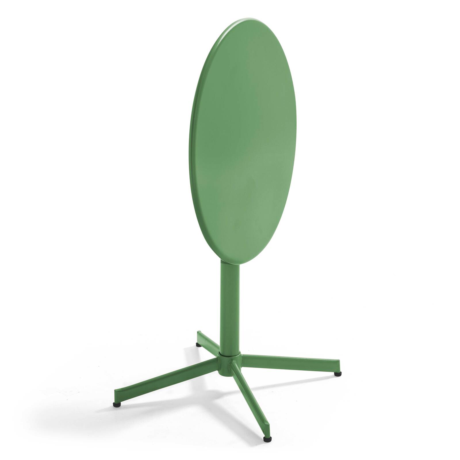 Tavolo da giardino rotondo reclinabile Ø70 x 72 cm + 4 sedie Tavolo da giardino rotondo reclinabile Ø70 x 72 cm + 4 sedie