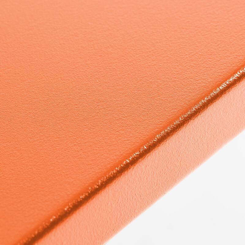 Tavolo da giardino quadrato 70 x 70 cm e 2 sedie in metallo (2/6)