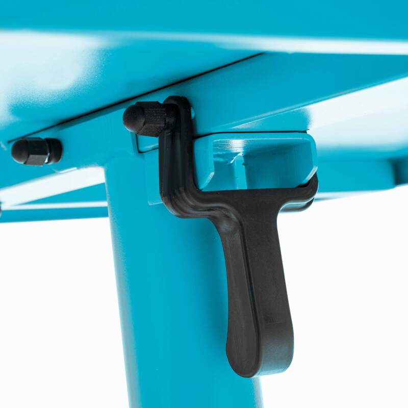 Tavolo da giardino quadrato reclinabile 70 x 70 cm e 2 sedie da bistrot (3/7)