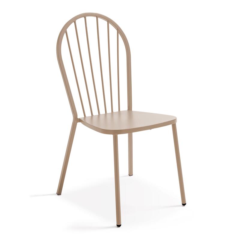 Tavolo da giardino quadrato reclinabile 70 x 70 cm e 2 sedie da bistrot (5/7)
