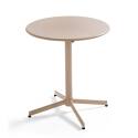 Tavolo da giardino pieghevole da bistrot Ø70 x 72 cm e 2 sedie in metallo