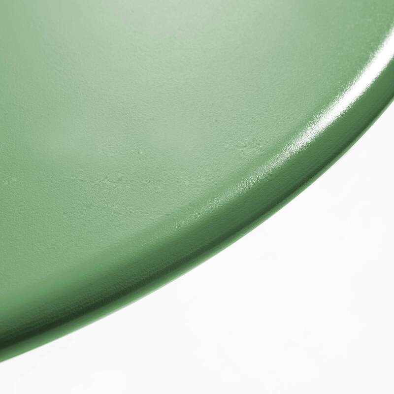 Tavolo da giardino pieghevole da bistrot Ø70 x 72 cm e 2 sedie in metallo (3/7)