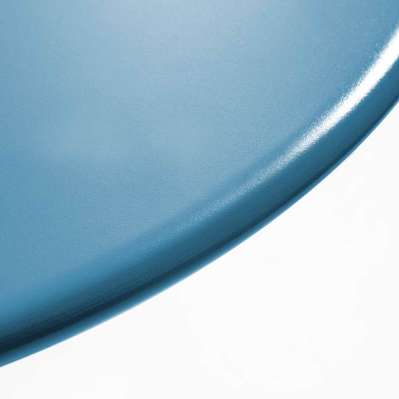 Tavolo da giardino pieghevole da bistrot Ø70 x 72 cm e 2 sedie in metallo