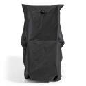 Copertura protettiva per sedie da giardino nere (fino a 4 sedie impilabili)