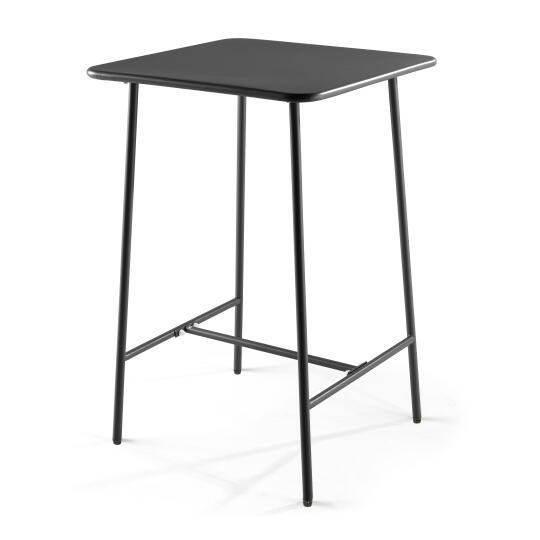Tavolo alto quadrato da bar (70 x 70 x 105 cm)