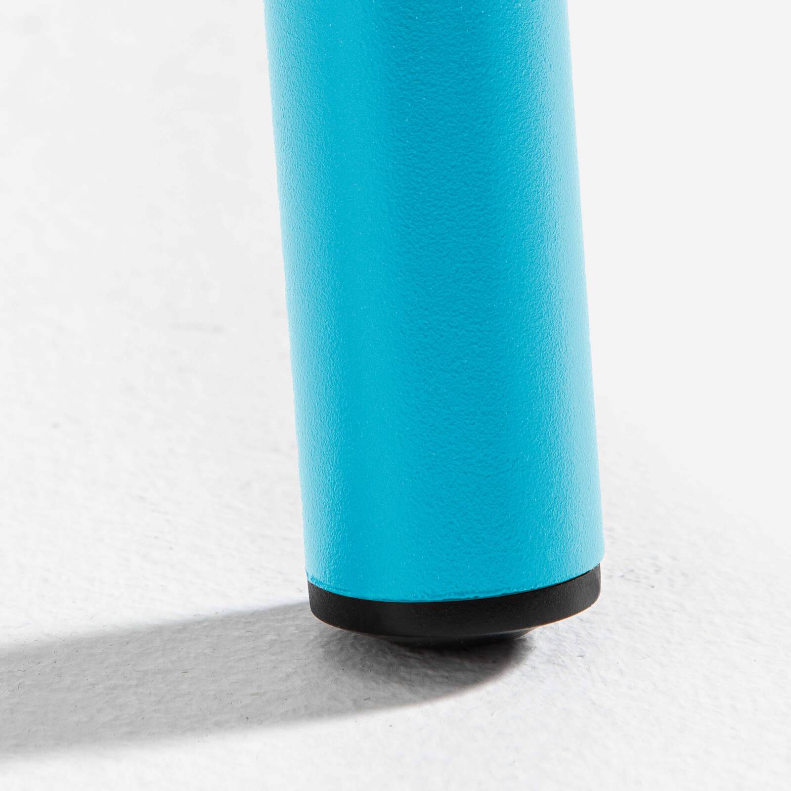 Tavolo da giardino rettangolare 180 x 90 cm e 8 sedie da bistrot in metallo