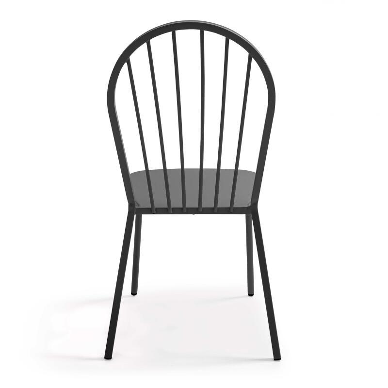Sedia da bistrot in metallo
