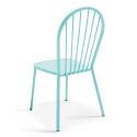 Sedia da bistrot in metallo
