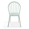 Sedia da bistrot in metallo