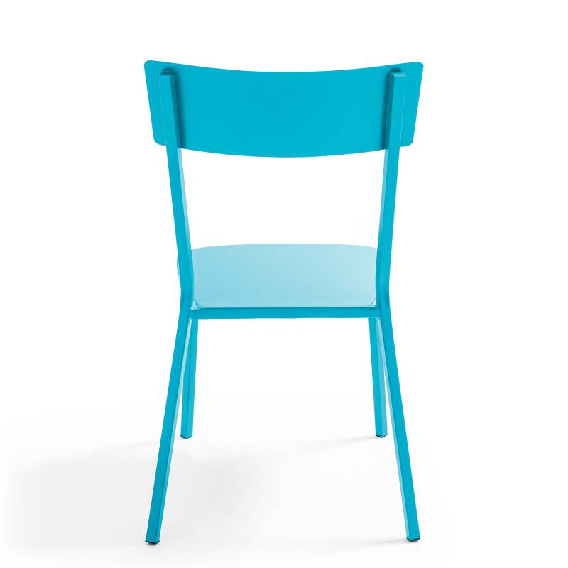 Sedia da giardino bistrot in metallo