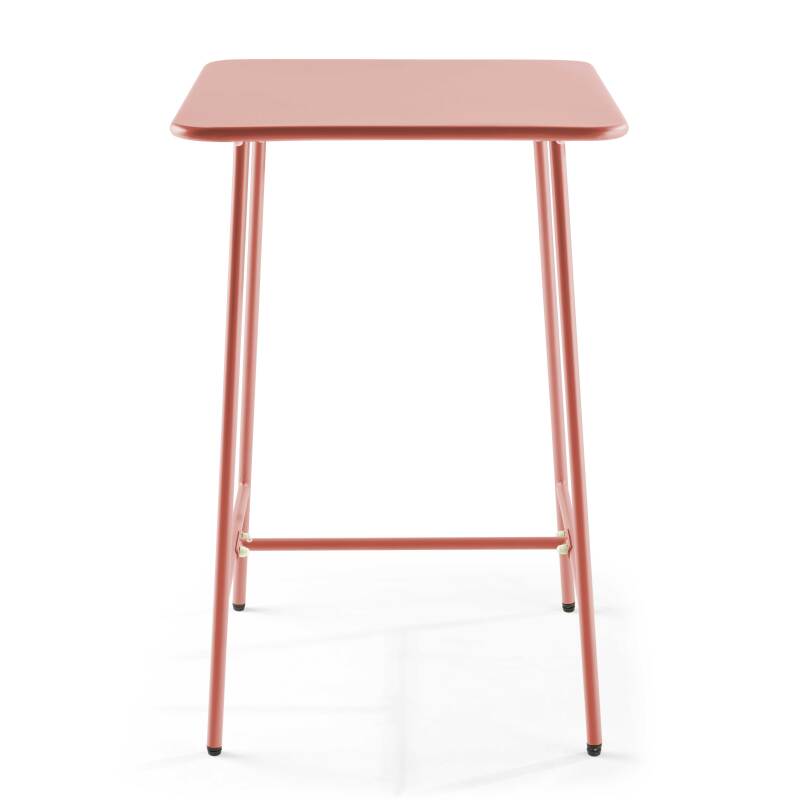 Tavolo alto quadrato da bar (70 x 70 x 105 cm)
