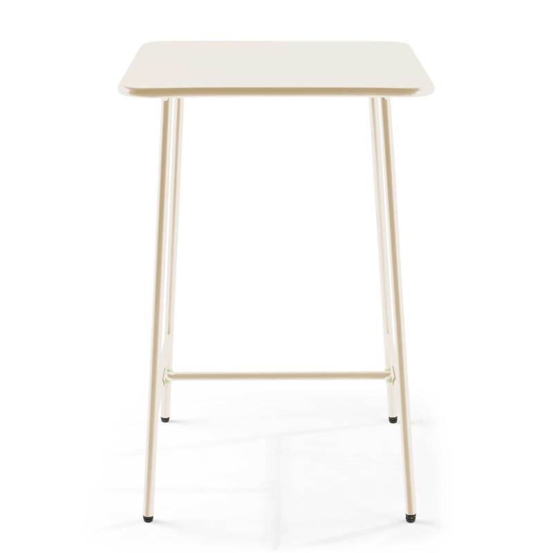 Tavolo alto quadrato da bar (70 x 70 x 105 cm)