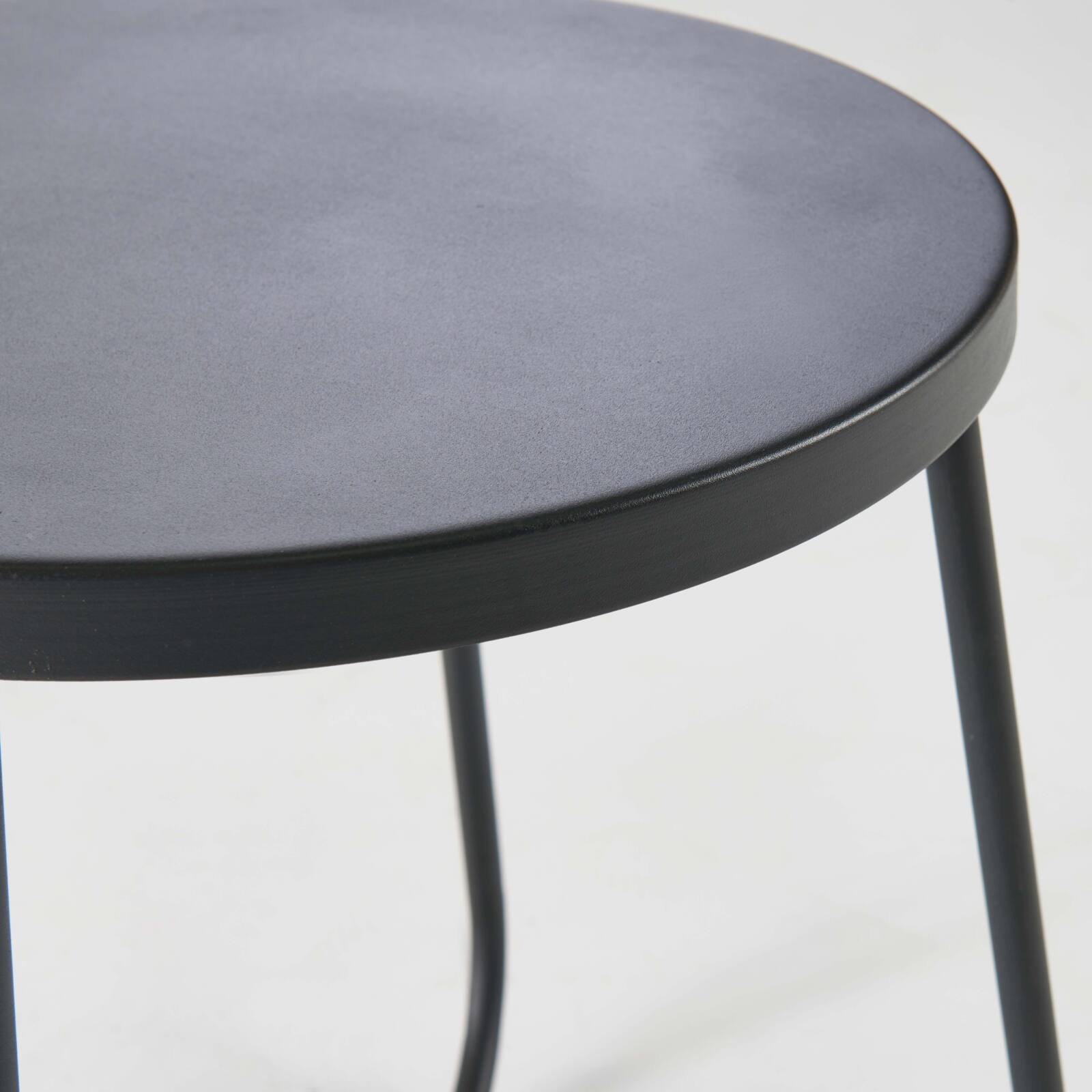 Tavolina da salotto da giardino rotondo (Ø43 x 50 cm)