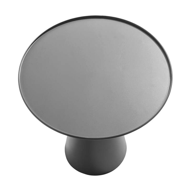 Tavolina da salotto rotondo Ø50 cm in acciaio (4/6)