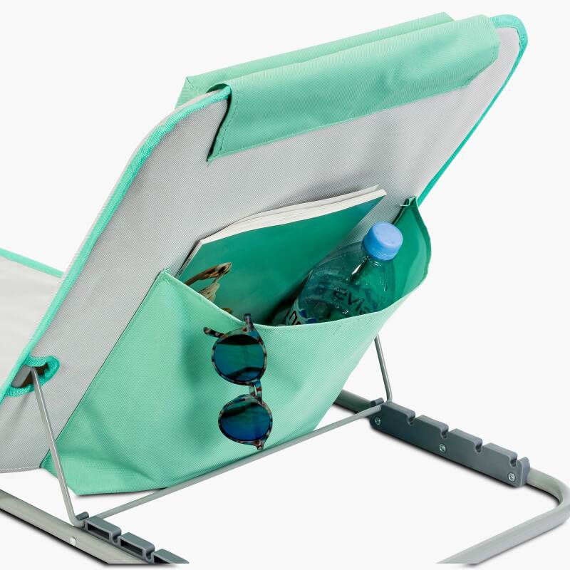 Tappetino da mare pieghevole, reclinabile in 5 posizioni