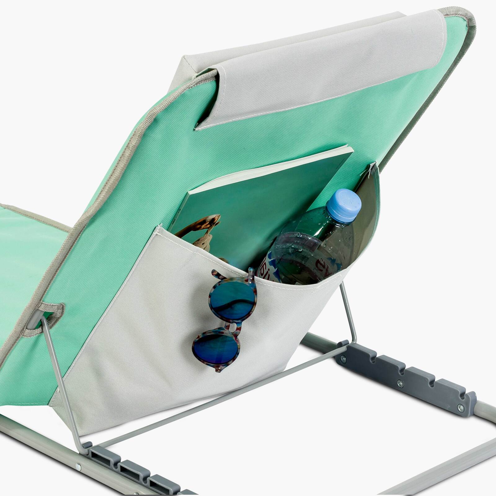 Tappetino da mare pieghevole, reclinabile in 5 posizioni