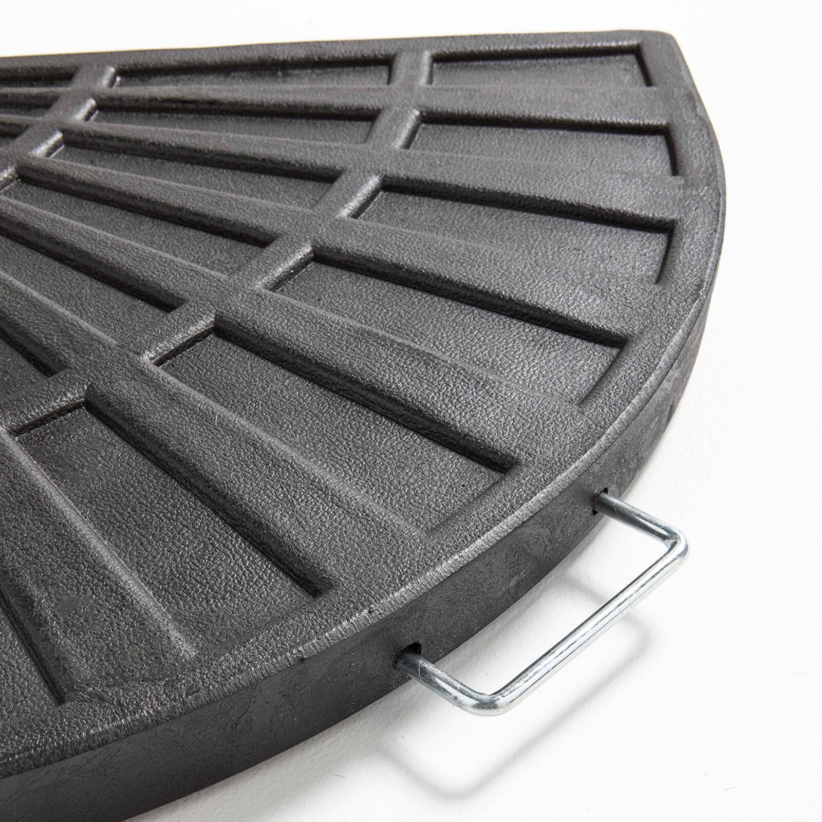 Base per ombrellone ponderata