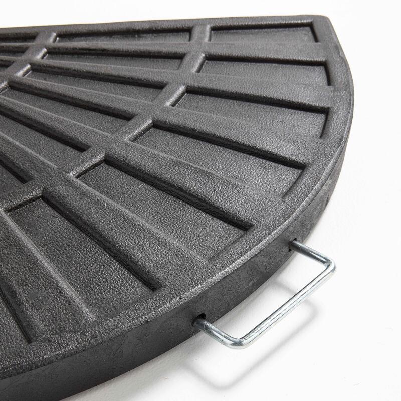 Base per ombrellone ponderata