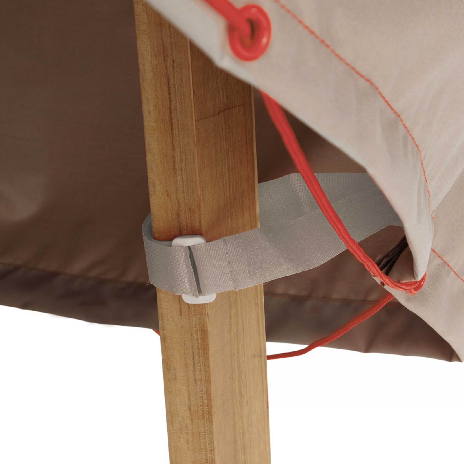 Copertura rettangolare per barbecue 110 x 58 x 60 cm color tortora