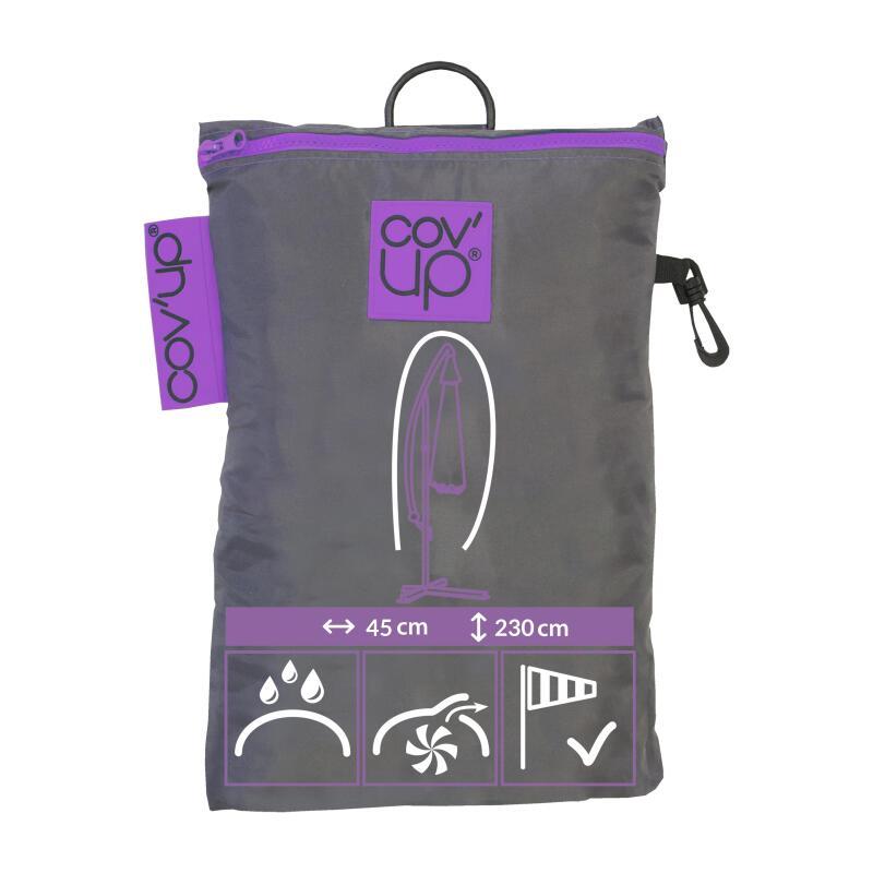 Copertura per ombrellone offset 230 cm grigio