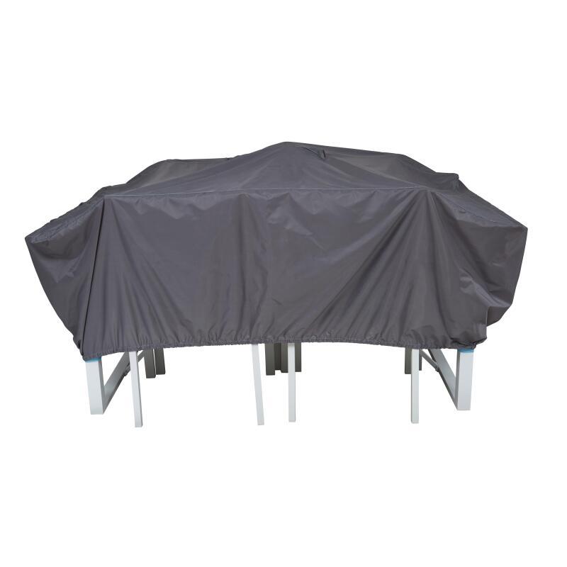 Copertura per mobili da giardino 180 x 110 x 60 cm grigio