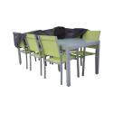 Copertura per mobili da giardino 200 x 130 x 60 cm grigio