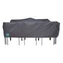 Copertura per mobili da giardino 200 x 130 x 60 cm grigio