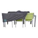 Copertura per mobili da giardino 200 x 130 x 60 cm grigio