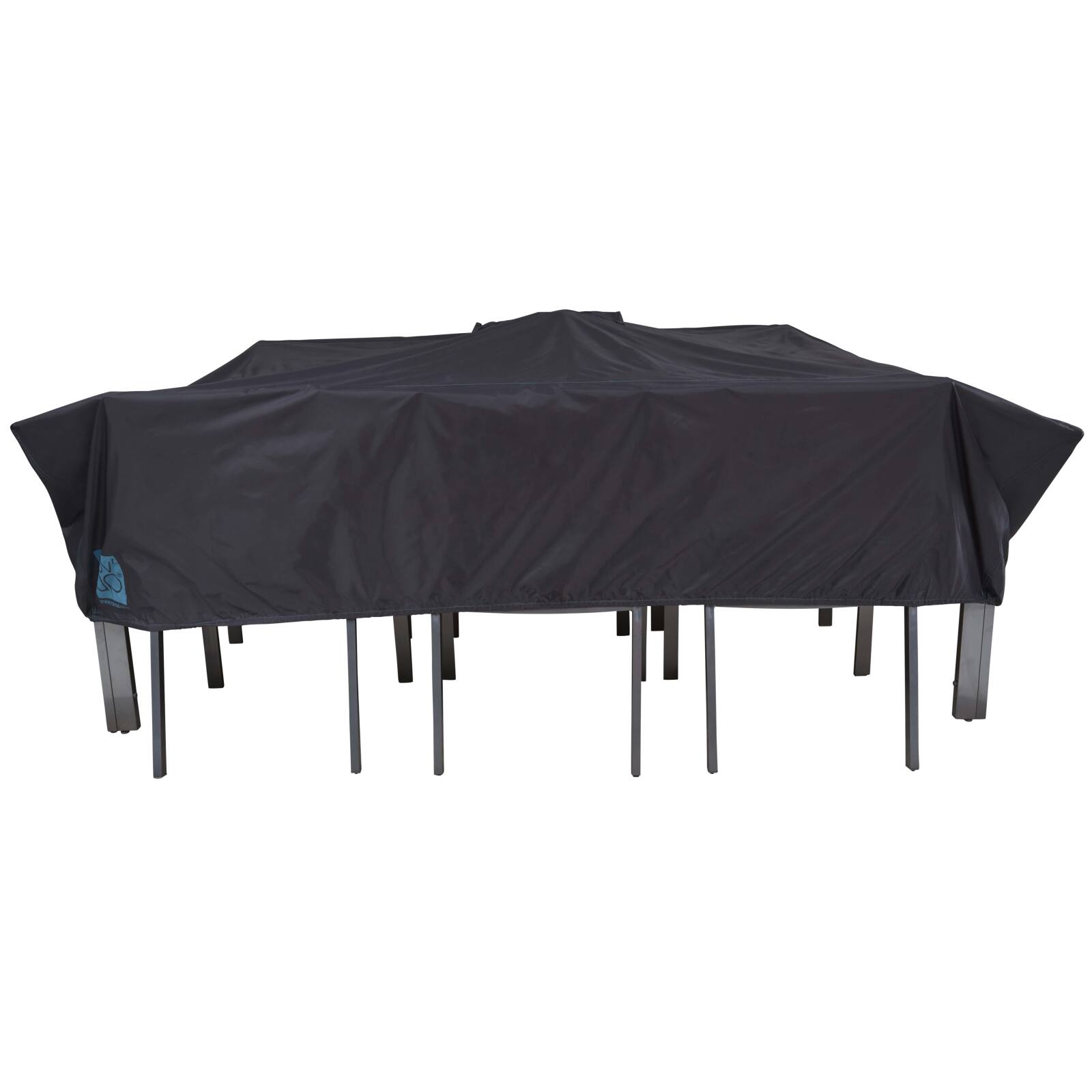 Copertura per mobili da giardino 240 x 130 x 60 cm grigio