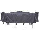 Copertura per mobili da giardino 310 x 130 x 60 cm grigio