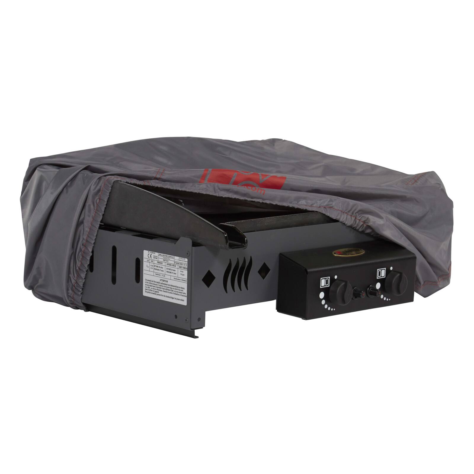 Copertura per plancha 60 x 45 x 40 cm grigio