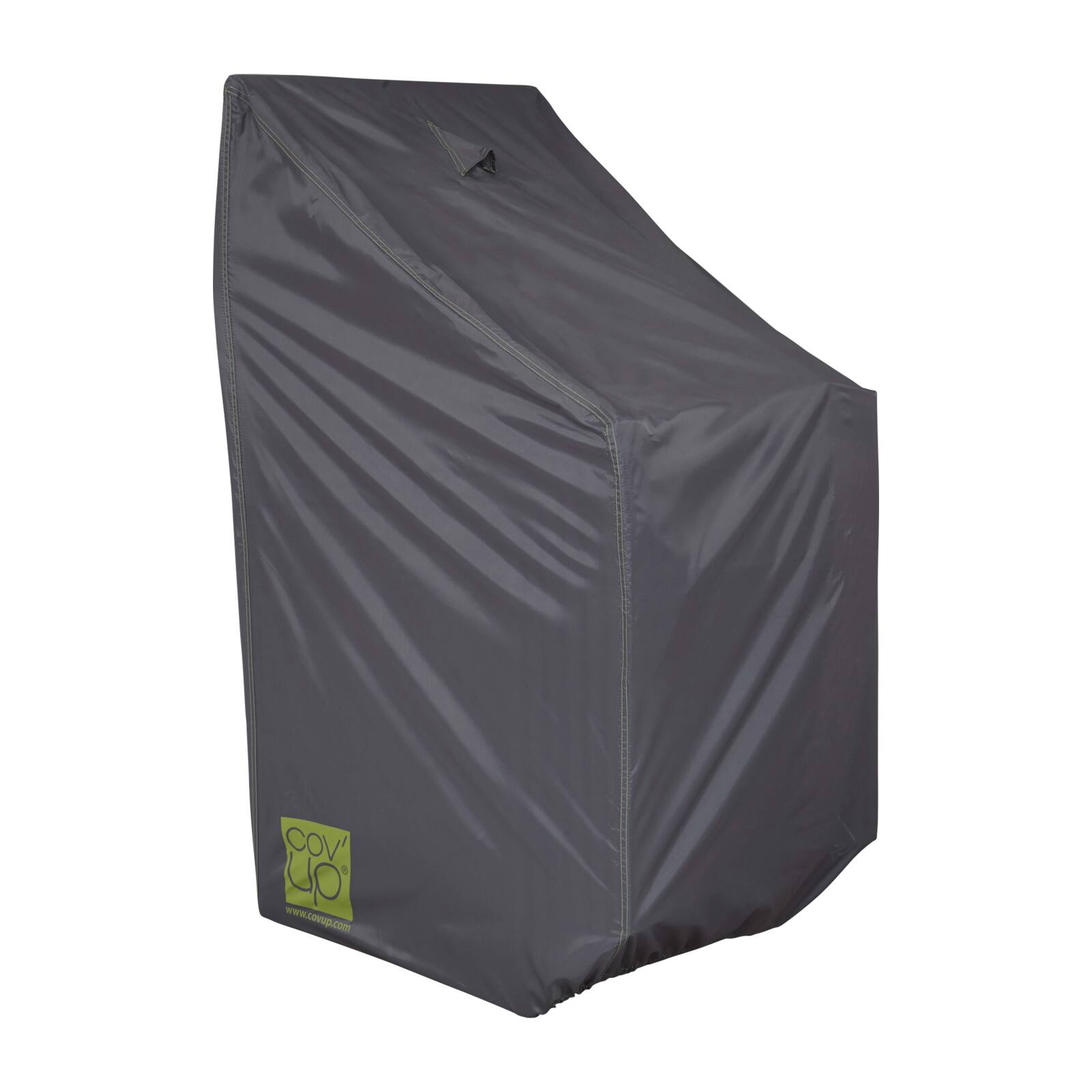 Copertura per sedie impilabili 66 x 66 x 120 cm grigia
