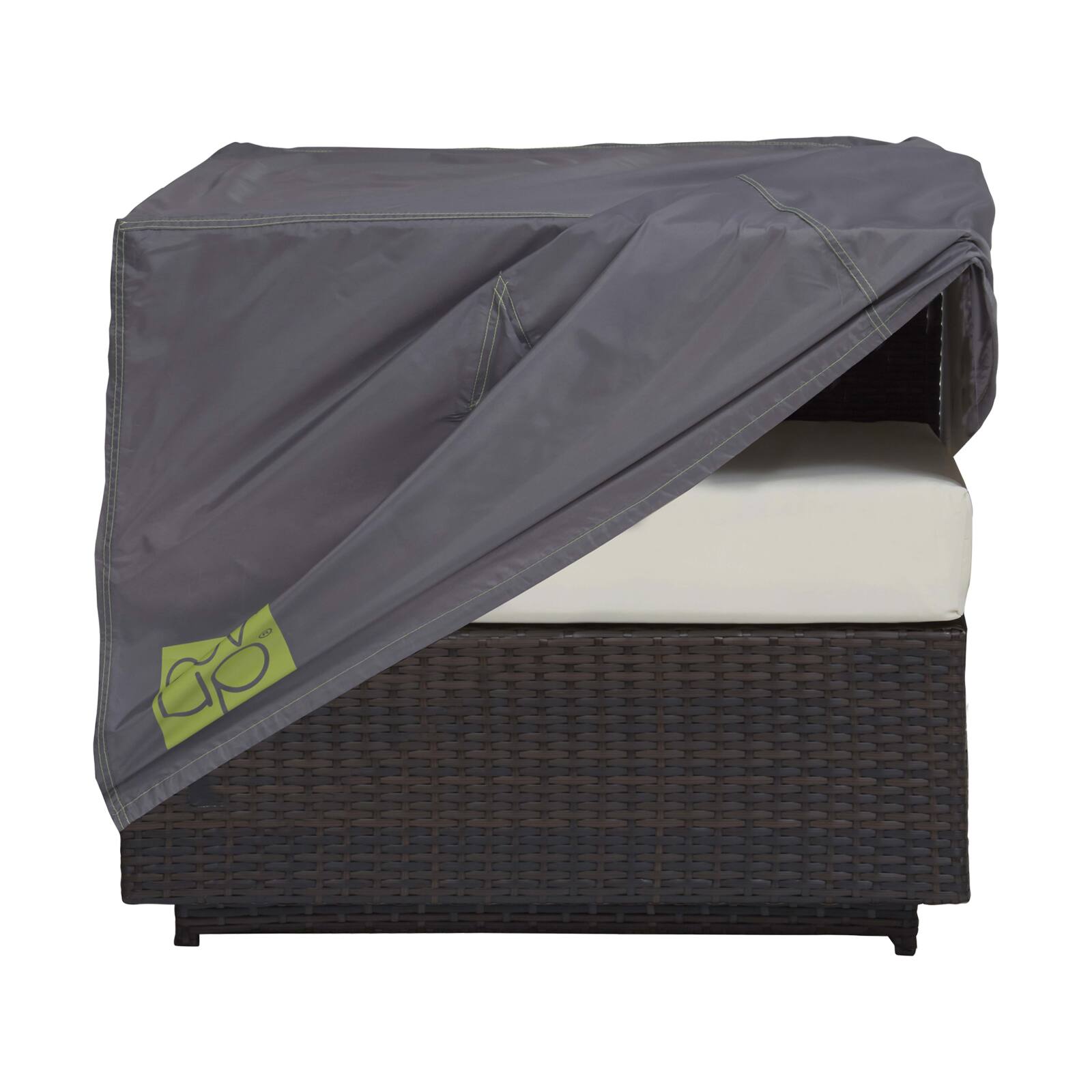 Copertura per poltrona 75 x 75 x 60 cm grigia