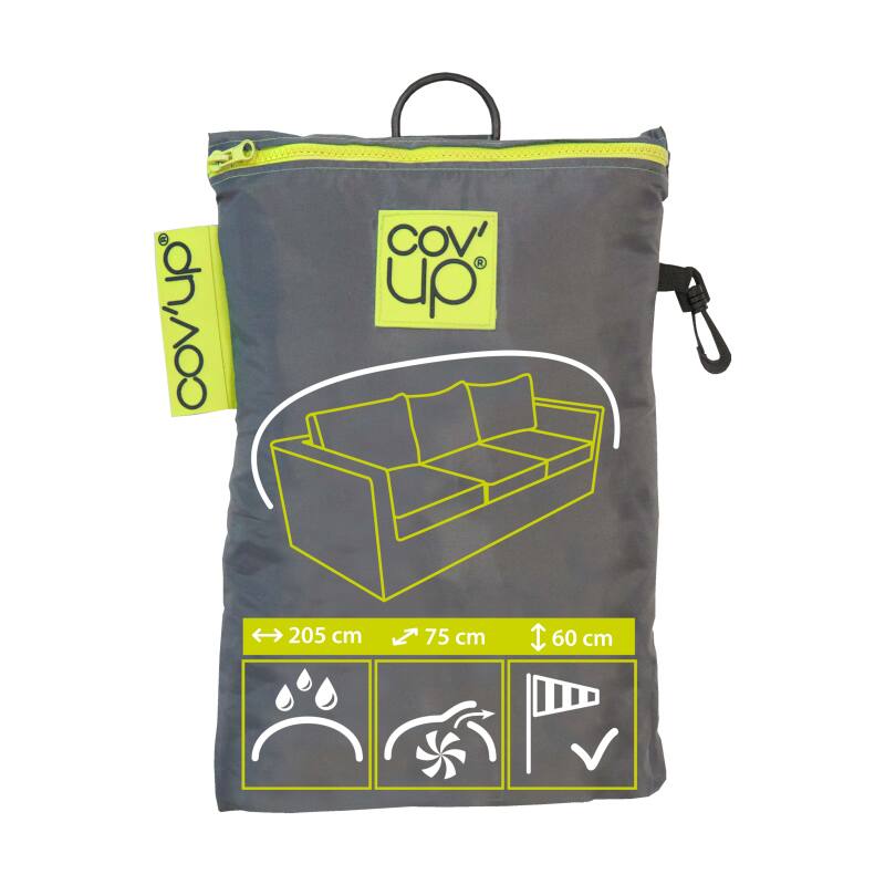 Copertura 205 x 75 x 60 cm grigio