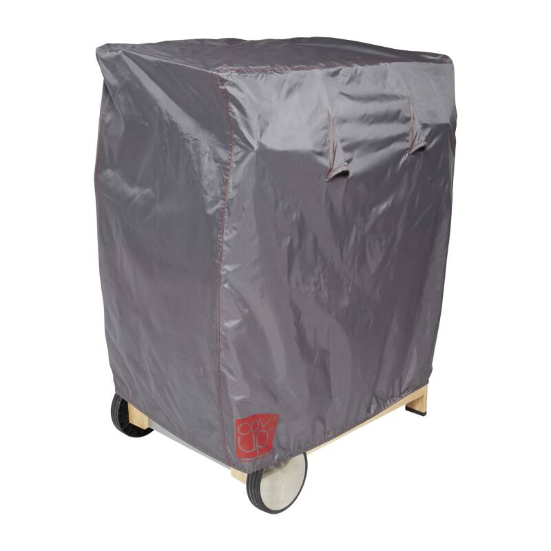 Copertura rettangolare per barbecue 102 x 46 x 92 cm grigio