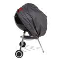 Copertura rotondo per barbecue Ø70 x 80 cm grigio