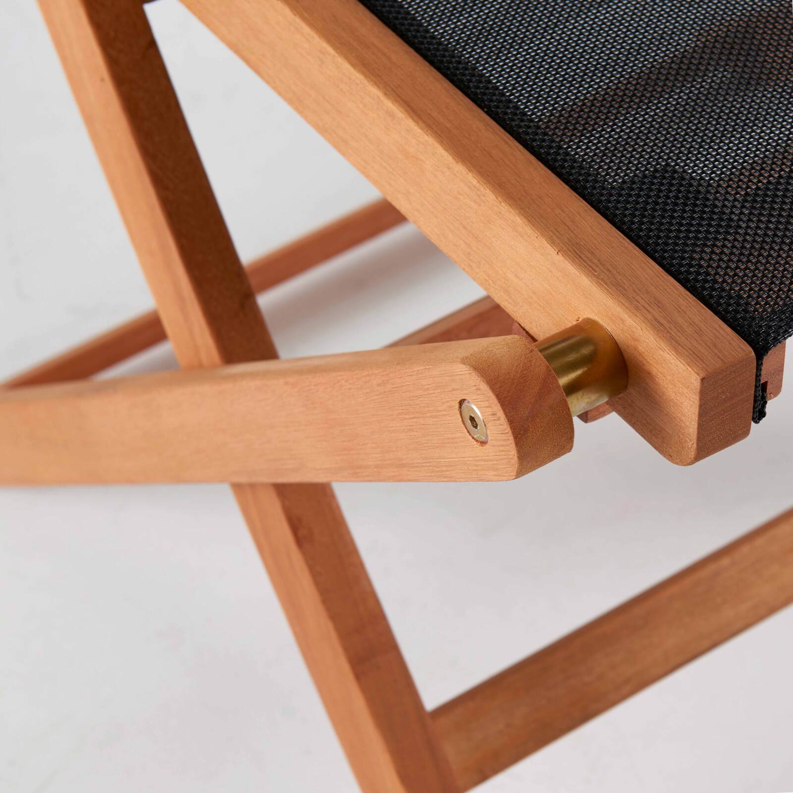 Set di 2 sedie da giardino pieghevoli in legno FSC®