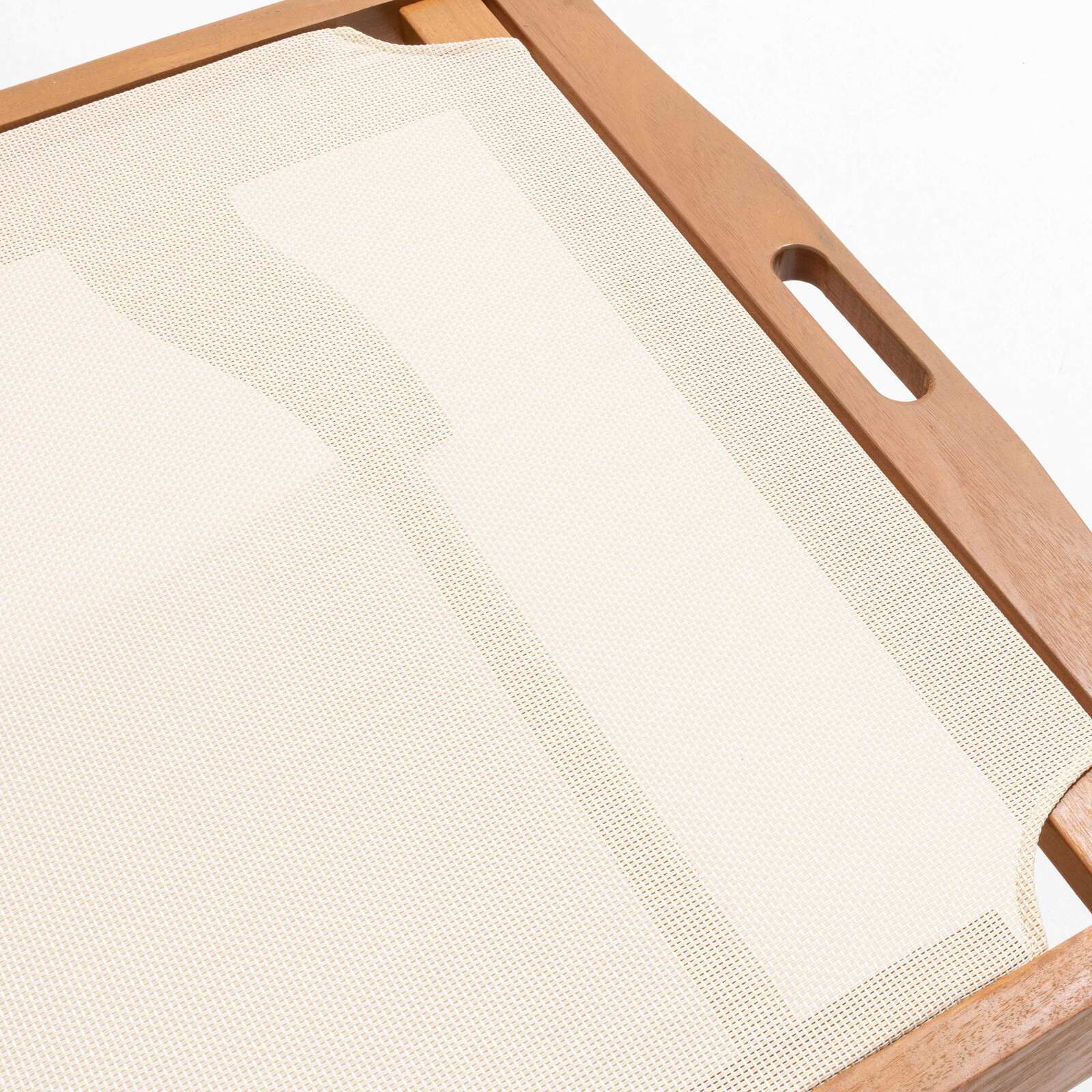 Set di 2 lettini prendisole reclinabili in legno FSC® con ruote