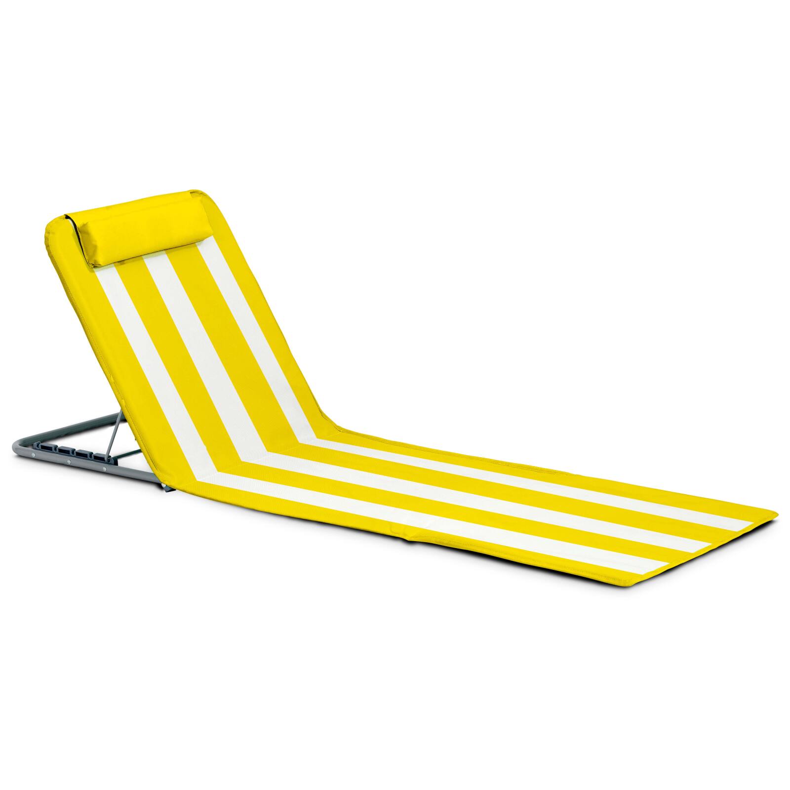 Set di 2 tappetini da mare pieghevoli in denim e mango Set di 2 tappetini da mare pieghevoli in denim e mango