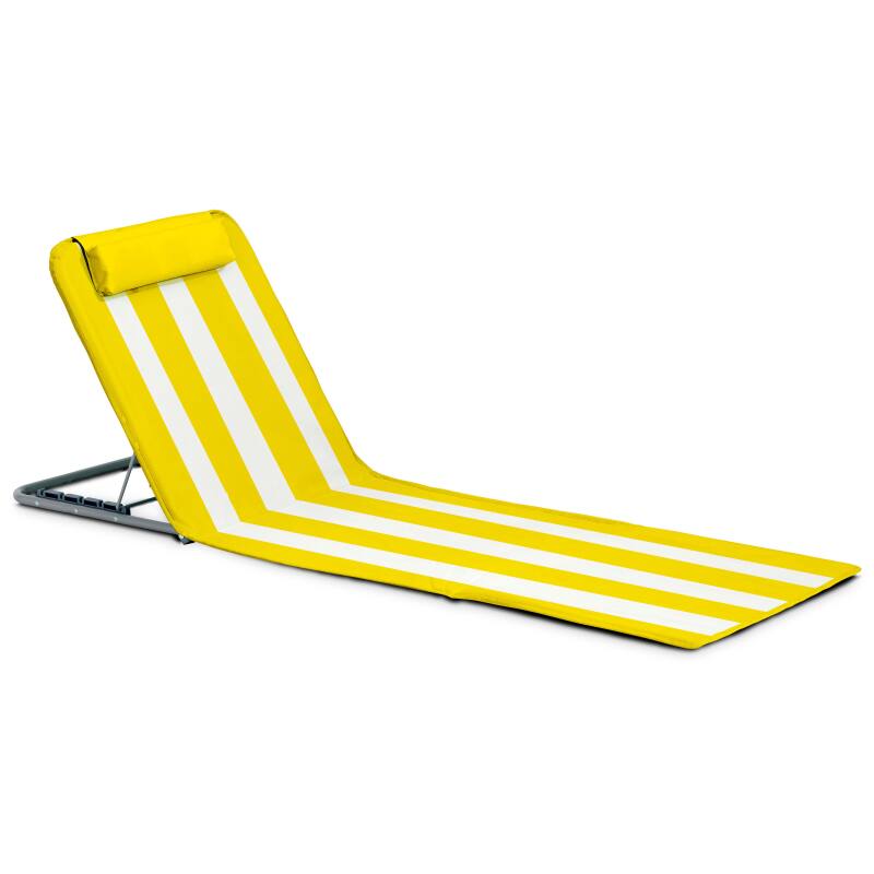 Set di 2 tappetini da mare pieghevoli in denim e mango